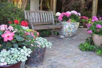 garden containers landscaping