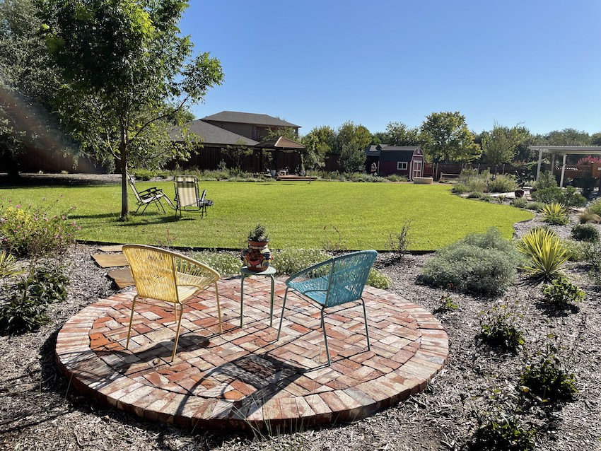 View From Seating Area Pavers