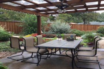 Xeriscape Garden Patio