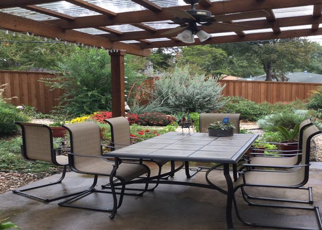 Xeriscape Garden Patio