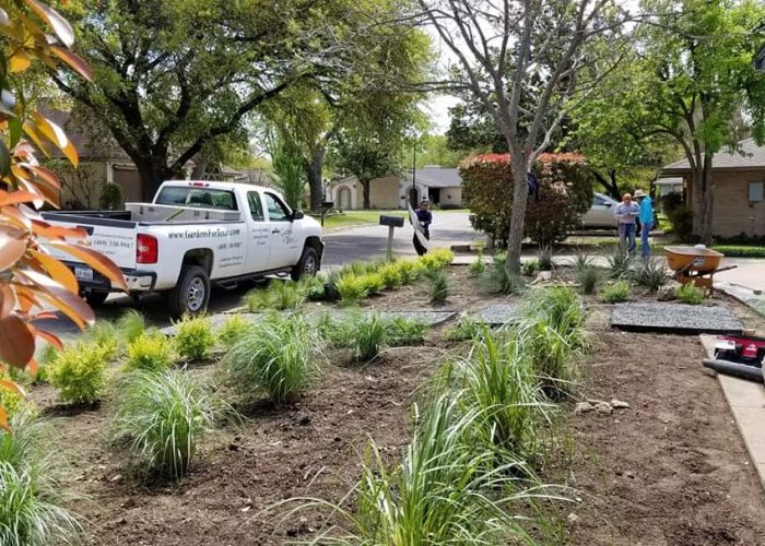 Landscape design and installation in Dallas, Texas